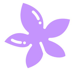 Cute Leaf Icon Vector Illustration