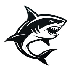 Fototapeta premium Fish vector on white background