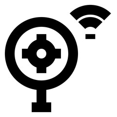 Obraz premium smart home regular icon