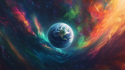 Obraz premium planet in space