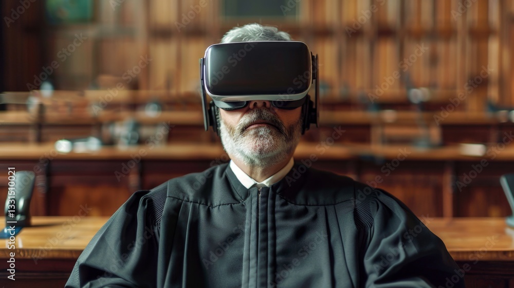 Aufkleber virtual reality trial experience transforms judiciary with immersive technology and innovative pract