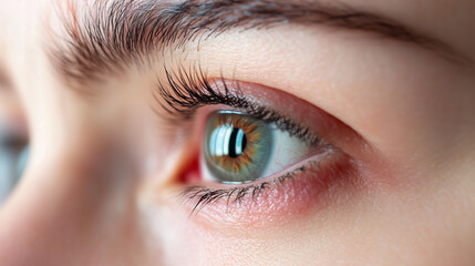 Obraz premium close up of female eye