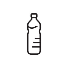 Water Bottle Line Icon