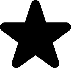 &Iacute;cone Minimalista - favorite, estrela, star, favorito, lista de desejo, wish list, list, para Interfaces, Aplicativos, Web, Tecnologia e Design