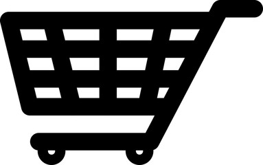 &Iacute;cone Minimalista - marketplace, carrinho de compras, compras, carrinho, shopping cart, cart, para Interfaces, Aplicativos, Web, Tecnologia e Design