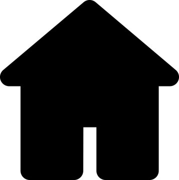 &Iacute;cone Minimalista - Home, inicial, tela inicial, p&aacute;gina inicial, in&iacute;cio para Interfaces, Aplicativos, Web, Tecnologia e Design