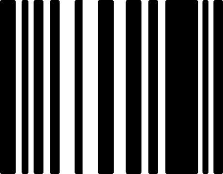 &Iacute;cone Minimalista - bar code, code, bar, c&oacute;digo, scan, c&oacute;digo de barra, para Interfaces, Aplicativos, Web, Tecnologia e Design