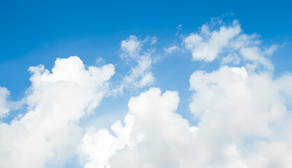 Sky cloud blue nature background paronama web cloudy summer winter season day, light beauty horizon spring brigth gradient calm abstract backdrop air nature view wallpaper landscape environment.