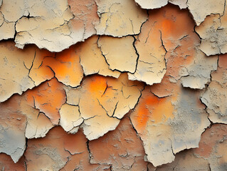 Naklejka premium Cracked Earth Texture (1)