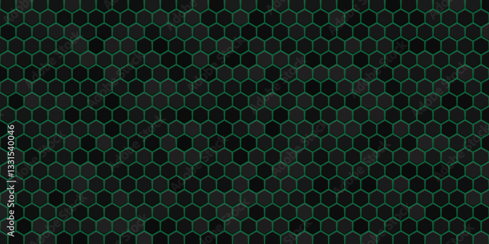 Poster hexagonal pattern vector with a dynamic gradient effect, a globally versatile design element. this g
