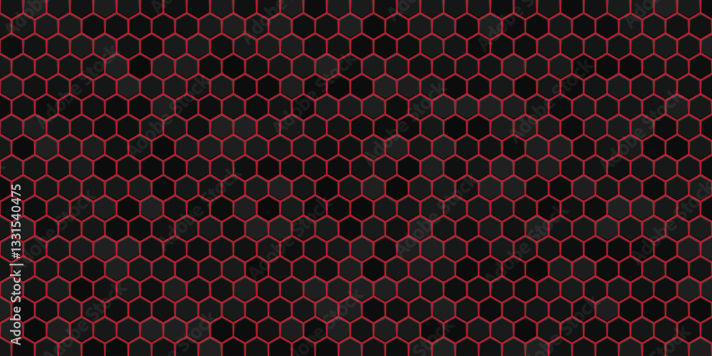 Poster hexagonal pattern vector with a dynamic gradient effect, a globally versatile design element. this g