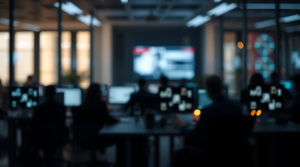 Obraz premium it office 