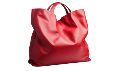 Stylish red tote bag perfect for fashion enthusiasts looking to add a pop of color to their wardrobe