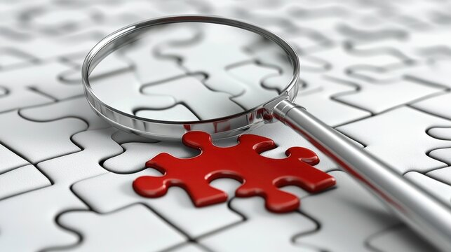 Analyzing puzzle completion strategies creative workshop visual content indoor setting close-up problem-solving techniques