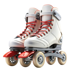Rollerblade Skates: Red & White