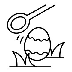 Egg Hunt outline icon