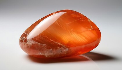 Radiant Close-Up of a Glittering Sunstone with Natural Aventurescence
