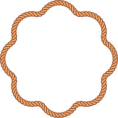 Rope Tie Frame Shape