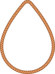 Rope Tie Frame Shape