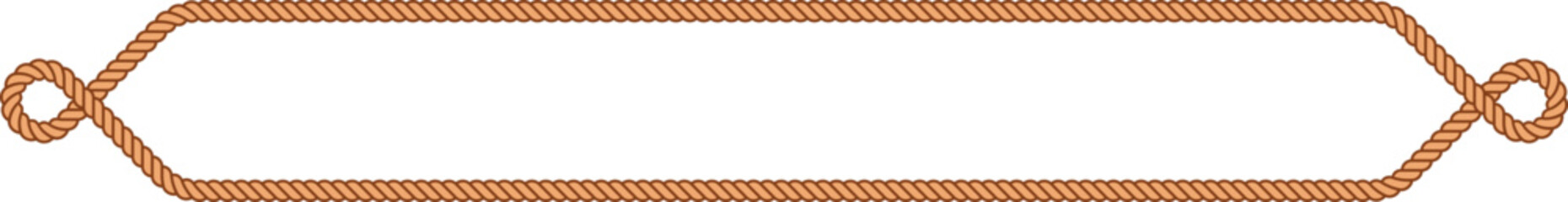 Rope Tie Frame Shape