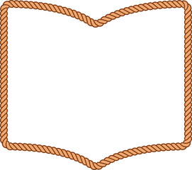 Rope Tie Frame Shape