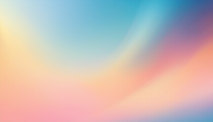 Obraz premium abstract pastel blue pink peachy gradient background