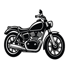 Obraz premium High-Quality Motorcycle Vector Illustration