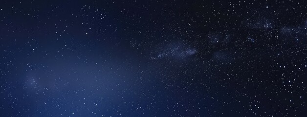 Obraz premium Panoramic View of the Starry Night Sky