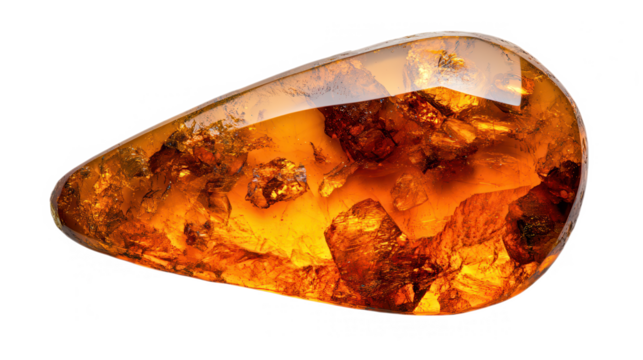 Entombed in Time: A Glimpse into the Prehistoric World through Amber's Golden Embrace, Revealing Nature's Ancient Secrets and Timeless Beauty