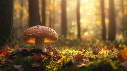 fly agaric mushroom