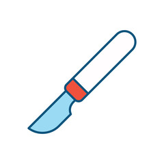 Scalpel vector icon