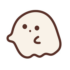 Cute Cartoon Ghost