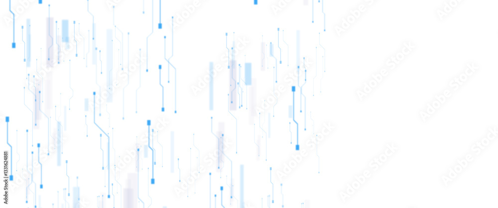 Poster Vector Social networking, network connection and global communication technology background