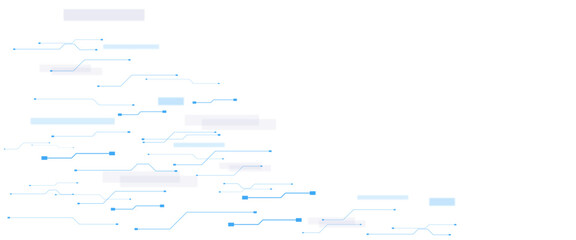 Abstract futuristic electronic circuit technology background.