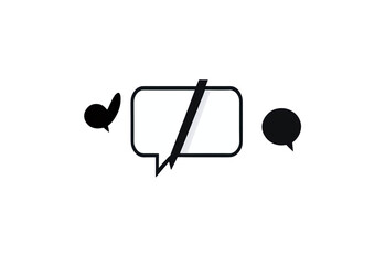 An icon symbolizing chat or conversation, representing communication, messaging, and social interaction. Commonly used for online chats, customer support, forums, and social media platforms.PNG
