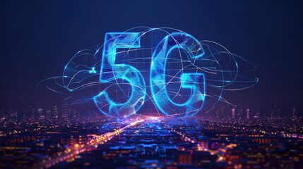5G Networks: High-speed, low-latency mobile technology, enabling seamless real-time data transfer for smart cities, self-driving cars, and IoT devices.
