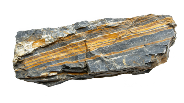 Striated Rock Formation: A Geological Tapestry of Layers and Textures, Revealing Earth's Ancient History and Natural Beauty in a Single Stone