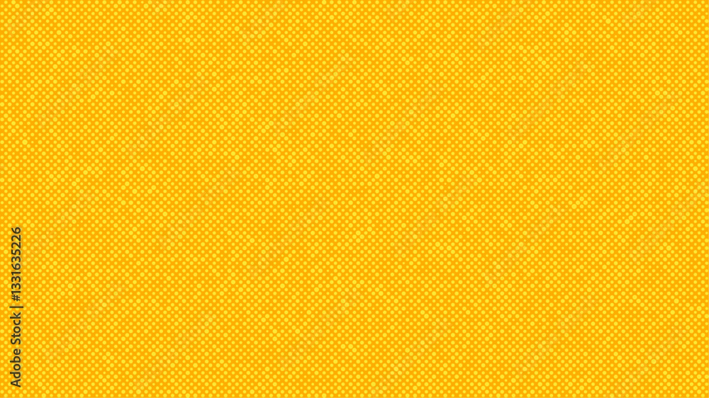Aufkleber yellow halftone gradient pattern. retro pop art dotted overlay texture background for poster, banner