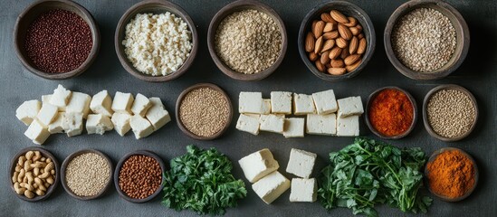 Vegan Tofu Bowl Ingredients