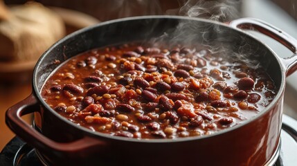Veggie Chili Packed with Beans and Lentils