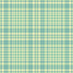 Rough textile vector pattern, overlay seamless background plaid. Decorate texture tartan check fabric in light and pastel colors.
