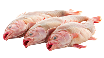 Freshly caught whole fish ready for preparation in a culinary setting with vibrant colors and unique features