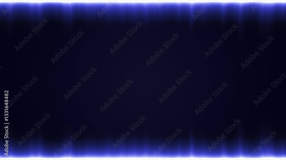 Aufkleber abstract background in blue tones. the edges of the frame are framed by blurred, flickering lines, c