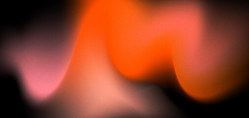 Abstract background with fine grain texture and warm orange-pink gradient. Perfect for digital design and branding.
