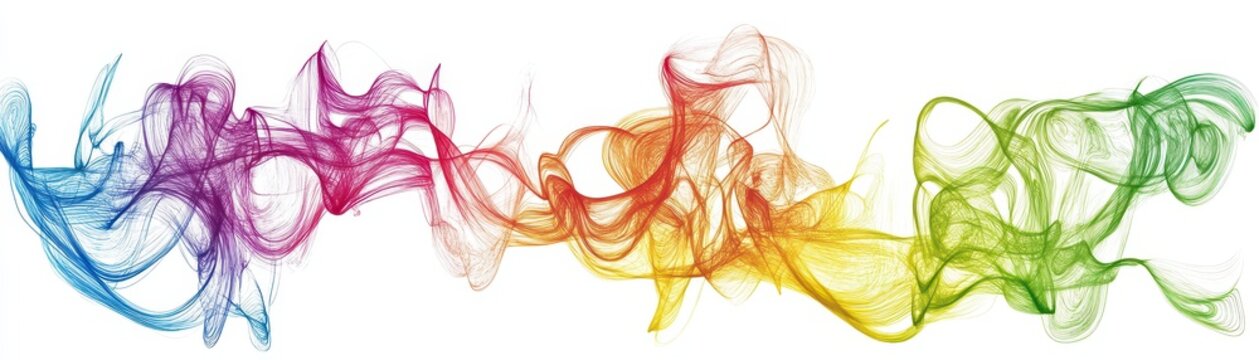Electrichued scribble patterns with fluid motion, highenergy modern doodle art