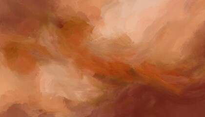 brown watercolor painting creating abstract background with soft texture