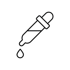 Dropper vector icon 