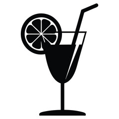 cocktail with lemon and lime