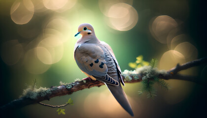  Mourning Dove in Soft Light
