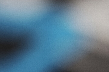 Light blue ray dark blue background grainy gradient noise texture banner design